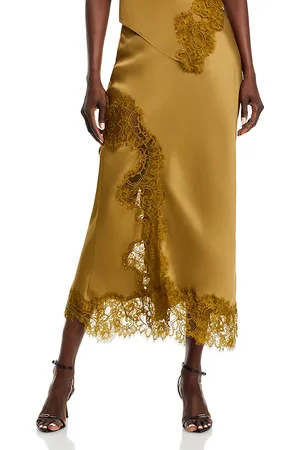 A.L.C. A. l.c. Olivia Lace Trim Skirt