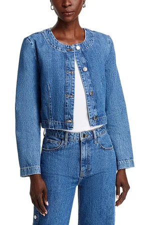 Derek Lam Ezra Cropped Denim Jacket
