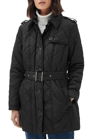 Barbour Tummel Box Quilt Trench Jacket