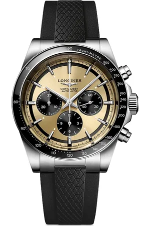 Longines Conquest Sunray Champagne Chronograph, 42mm