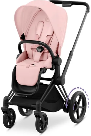Cybex E-priam 2 Smart Stroller in Matte Black