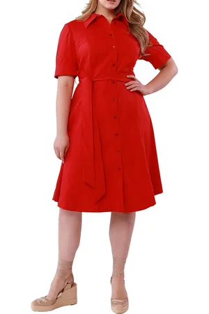 Gabriella Rossetti Liliana Polished Cotton Shirtdress