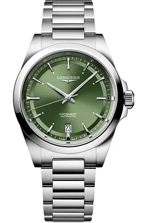 Longines Conquest Sunray Green Watch, 38mm