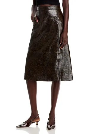 Kobi Halperin Zadie Faux Leather Skirt