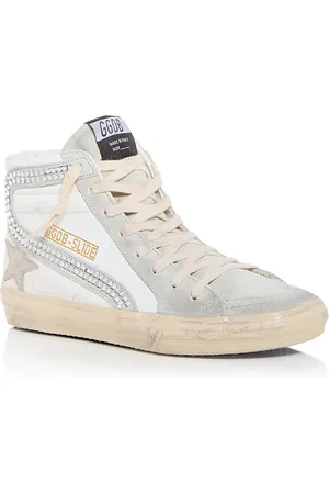 Golden Goose Unisex Slide Embellished High Top Sneakers