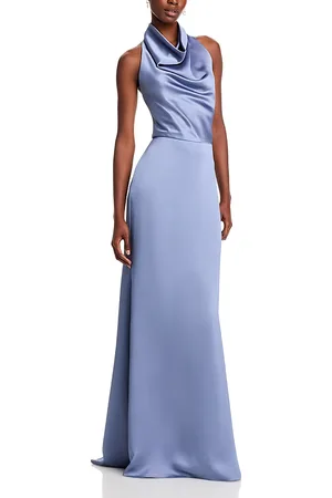 Amsale Cowl Neck Gown