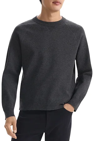 THEORY Crewneck Sweatshirt in Light Bilen