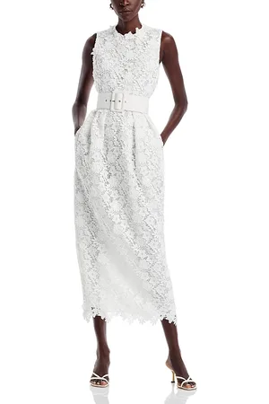 Safiyaa Alani Lace Midi Dress