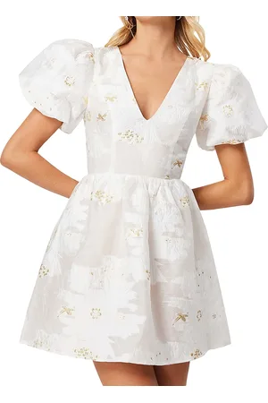 ELLIATT Octavia Bow Back Mini Dress