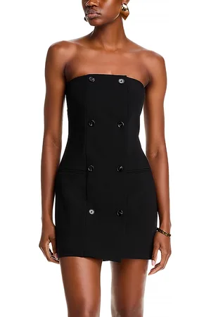 French Connection Azra Twill Strapless Mini Dress