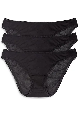 On Gossamer Mesh Hip Bikinis, Set of 3