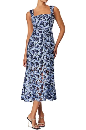 ELLIATT Mila Embroidered Midi Dress