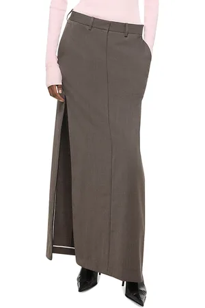 Helmut Lang Zip Maxi Skirt
