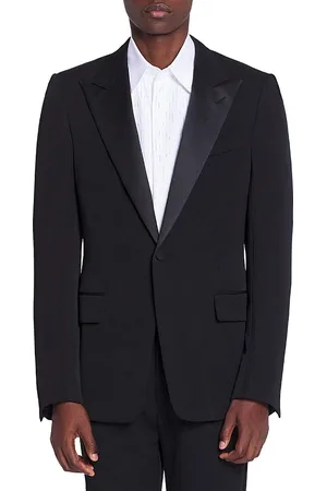 Lanvin Satin Collar Tuxedo Jacket