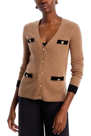 ELIE TAHARI The Draya Cashmere Cardigan
