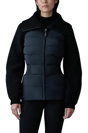 Mackage Foxy Light Down Mixed Media Jacket