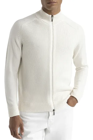 PESERICO SIGN Zip Front Sweater