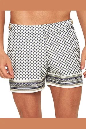 Orlebar Brown Setter Solmio Geo Print Tailored Fit 6 Swim Trunks