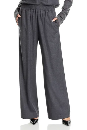 Fabiana Filippi Wool Blend Wide Leg Pants