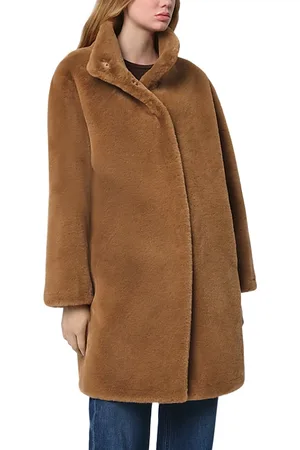 Apparis Blair Faux Fur Mid Length Coat