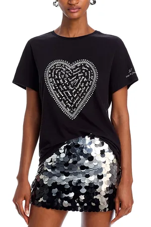 Cinq A Sept Love Letter Crewneck Tee