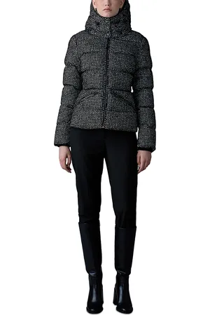 Mackage Madalyn Flocked Medium Down Coat