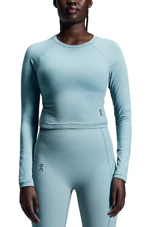 On Running Movement Lg Sleeve Crop Top