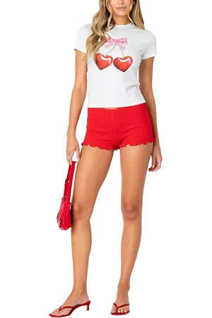 Edikted Valentina Scrunch Shorts