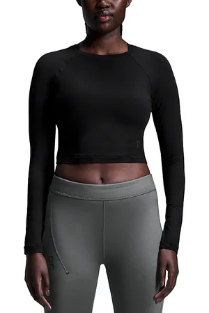 On Running Movement Lg Sleeve Crop Top