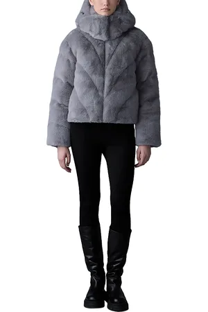 Mackage Anik Brushed Faux Fur Down Jacket
