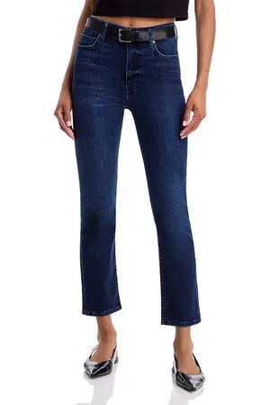 Frame Le High High Rise Ankle Straight Jeans in