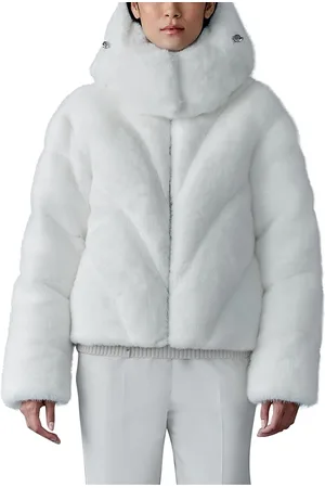 Mackage Anik Brushed Faux Fur Down Jacket
