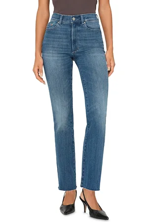 DL1961 Halle Instasculpt High Rise Straight Leg Jeans in