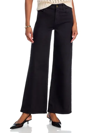 Frame Le Slim High Rise Palazzo Jeans in