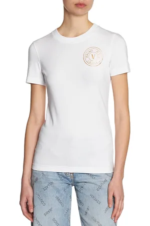 VERSACE Logo Crewneck Tee