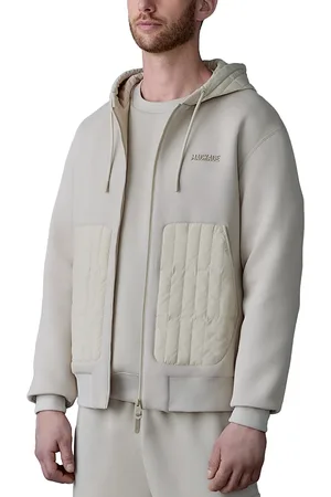 Mackage Cruz Zip Up Hybrid Vertical Down Hoodie