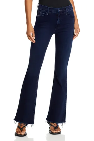Mother The Weekender Mid Rise Flared Jeans in