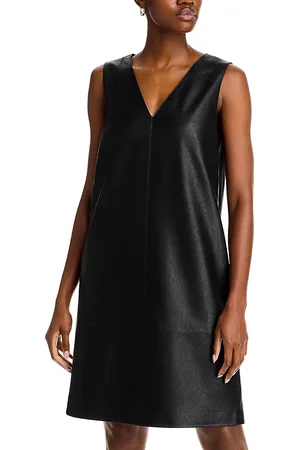 Kobi Halperin Graylen Faux Leather Shift Dress