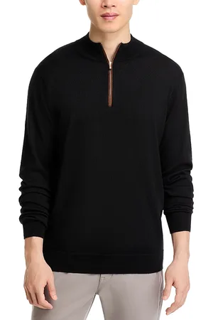 Peter Millar Crown Autumn Crest Quarter Zip Sweater
