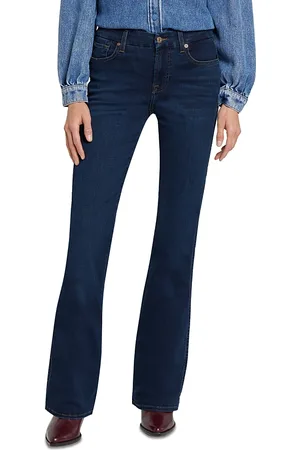 7 for all Mankind Kimmie Mid Rise Bootcut Jeans in