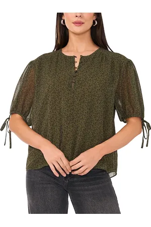 1. STATE Tie Sleeve Blouse