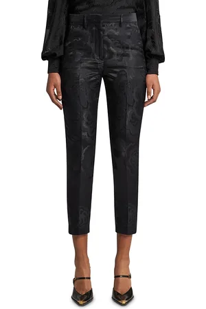 Etro Cropped Jacquard Pants