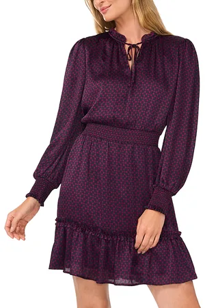 CE&CE Tie Neck Short Dress
