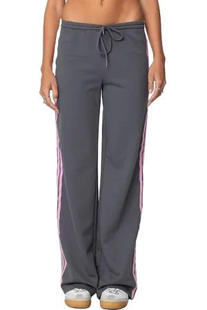 Edikted Averie Contrast Striped Sweatpants