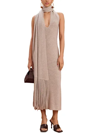 Cult Gaia Jorden Scarf Neck Dress