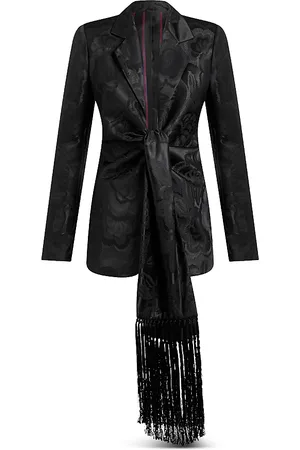 Etro Jacquard Tie Front Jacket