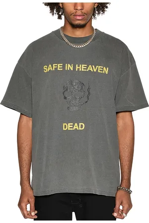 KSUBI Dead Ekcess Cotton Oversized Fit Skull Graphic Tee