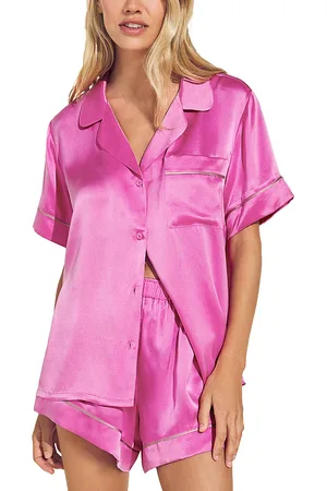 Eberjey Inez Silk Short Pajama Set