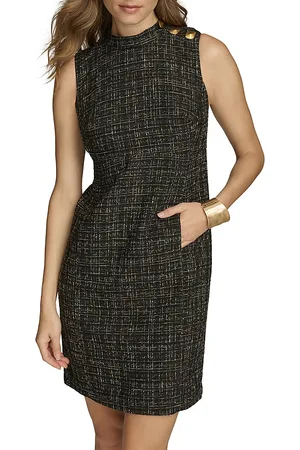 DKNY Tweed Sheath Dress