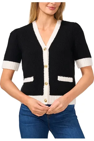 CE&CE Contrast Trim Cardigan